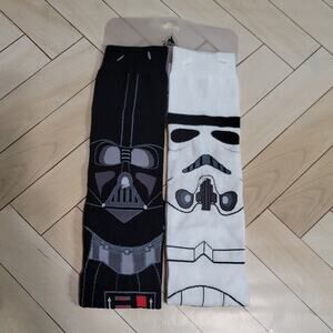 Disney Parks Star Wars Darth Vader Storm Trooper Unisex Socks